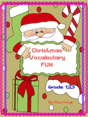 cover image of Christmas Vocabulary Fun